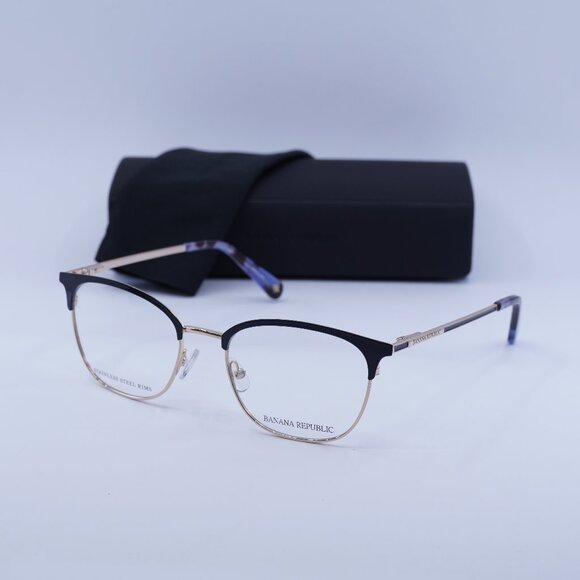 Banana Republic Accessories - Banana Republic ISADORA 0KY2 00 Cat Eye Eyeglasses 51mm – Blue/Gold